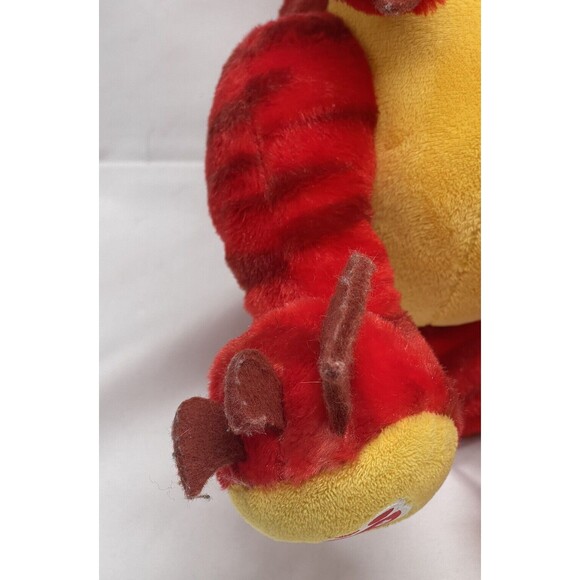 Build A Bear Red Dinosaur T Rex Velociraptor Raptor 19 Inch Plush Stuffed Animal - Picture 12 of 16